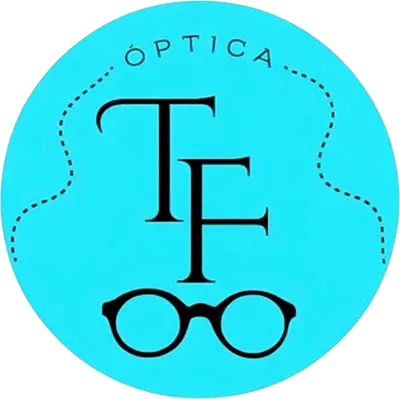 Logotipo Óptica TF
